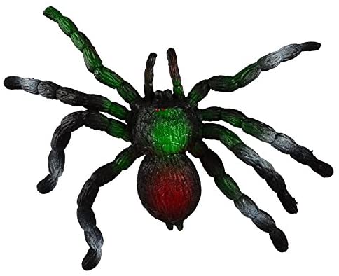 BOHS Rubber Jiggly Spider - Stretch & Squeeze - Realistic Big Soft Stretchy - Halloween Squishy Toy - Prank Bugs BOHS Rubber Jiggly Spider - Stretch & Squeeze - Realistic Big Soft Stretchy - Halloween Squishy Toy - Prank Bugs