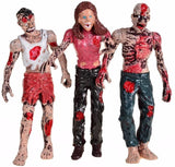 BOHS Zombie Dolls Action Figures Toys - Gift Package - Articulated Joints Miniature Model - 4 Inches - Pack of 6
