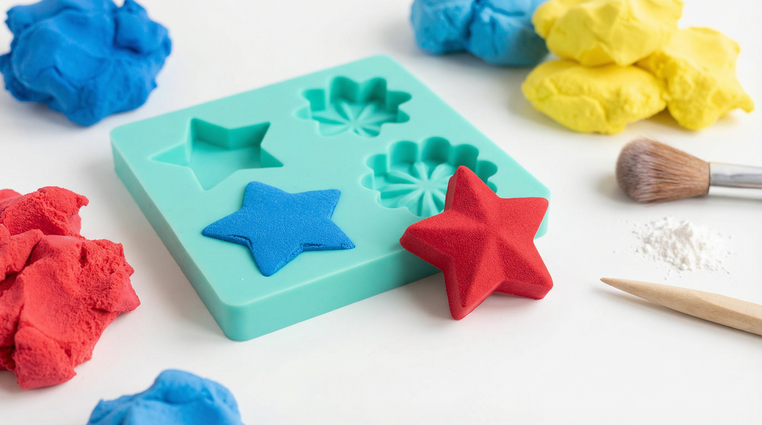 How to get out of the BOHS Foam Clay out of silicon mold intact ?