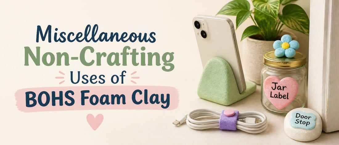 Miscellaneous Non-Crafting Uses of BOHS Foam Clay