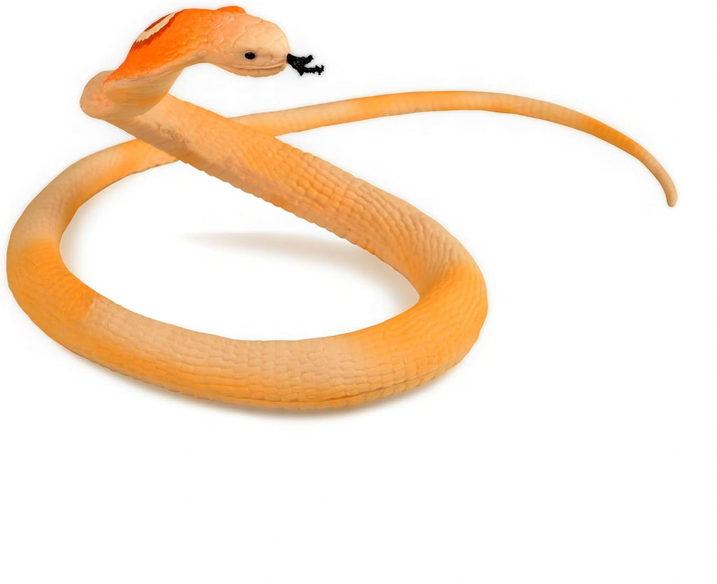 BOHS Elastic Rubber Cobra Snake - Stretch & Swing- Prank Toy Scary Lifelike Animal Model - 100 CM / 40 Inches