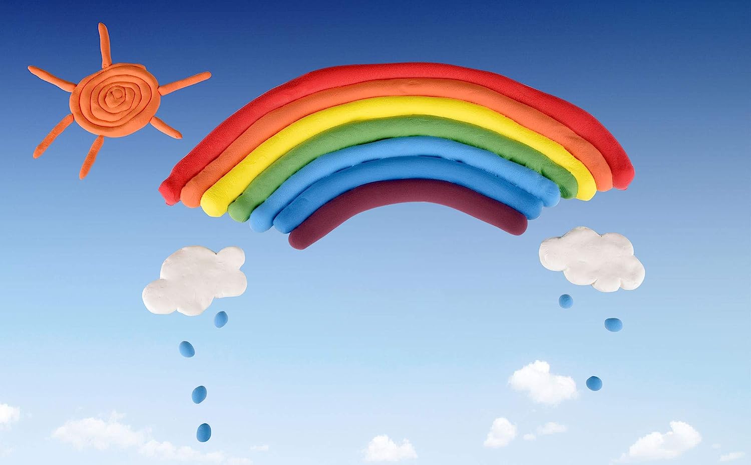 BOHS Blue Super Light Slime and Foam Clay, secado al aire, para artes y manualidades preescolares, 1,1 libras/500 g