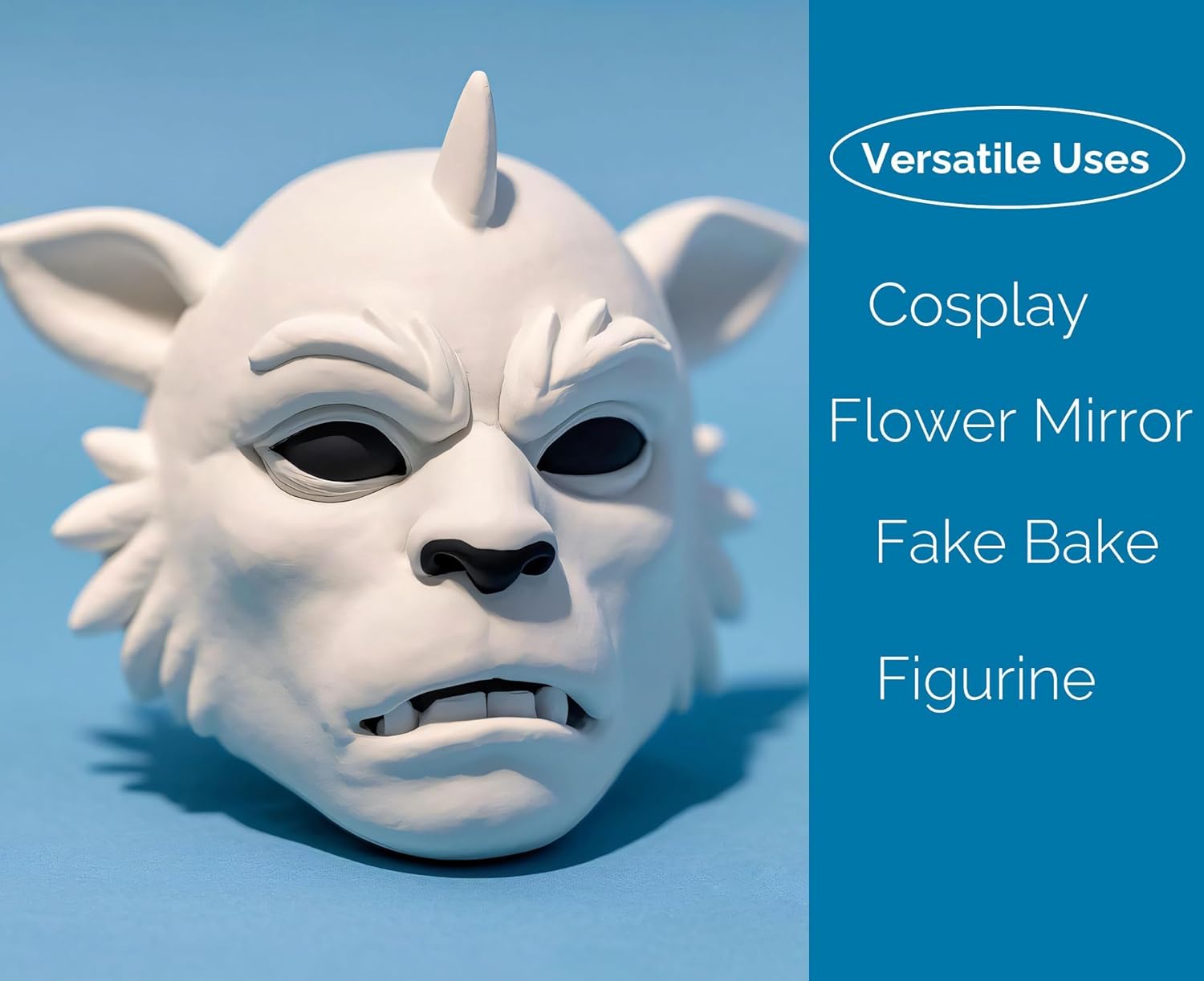 BOHS White Ultra-Light Slime and Foam Modeling Clay, Air Dry, para artes y manualidades preescolares, 1.1 lbs / 500 gramos