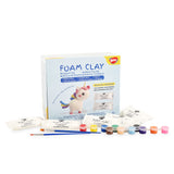 BOHS Foam Clay - Borax Free for Children Care - 30 Count Individual Pouches,0.5 OZ,White - Air Dry Clay for Modeling,Slime Clay,School Projects,Ages 3 & Up