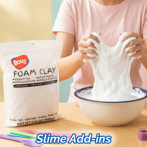 BOHS Foam Clay Lite,Wholesales-1.1 Lbs/ 500 Grams, Case of 36 Bags