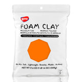BOHS Modeling Foam Clay - Squishy,Soft, Air Dry -for School Project,Cosplay,Fake Bake, Slime Supplies-1.1 Lbs/ 500 Grams