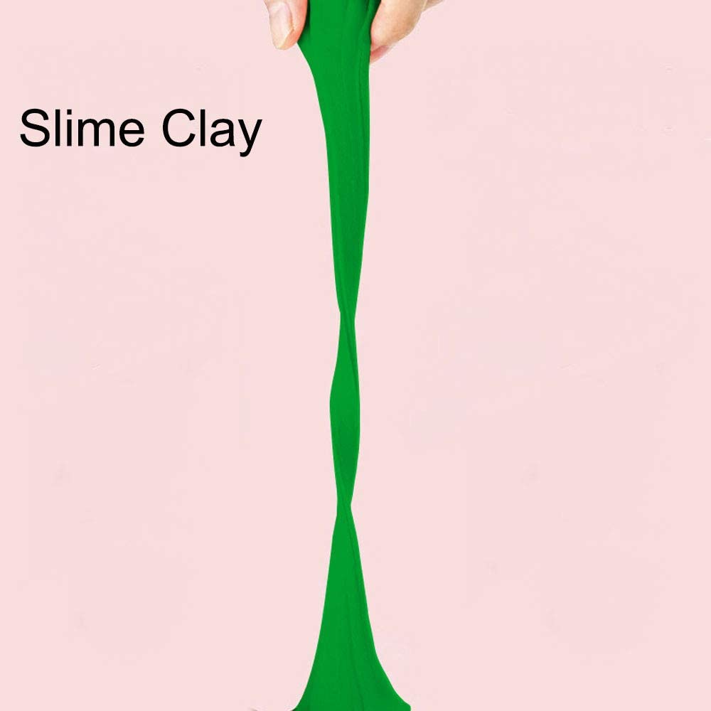 BOHS Green Modeling Foam Clay - Squishy,Soft, Air Dry -for School Project,Cosplay,Fake Bake, Slime Supplies-1.1 Lbs/ 500 Grams