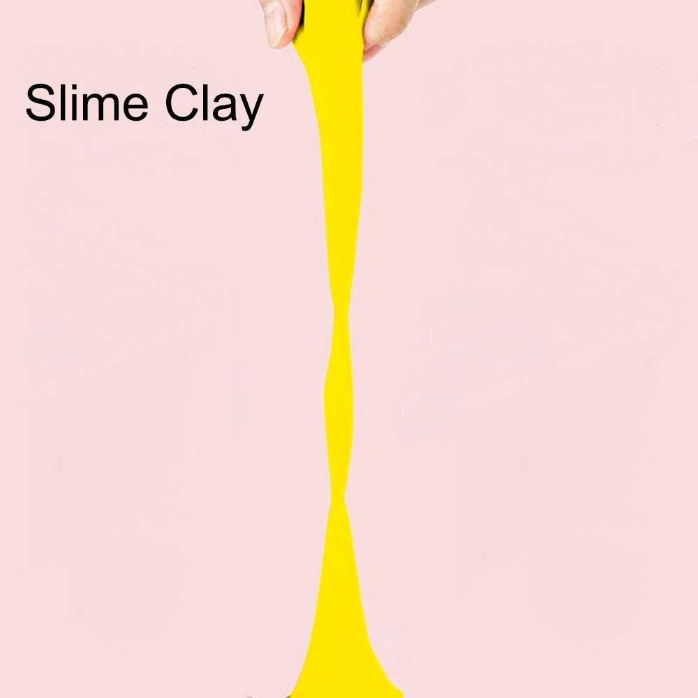 BOHS Super Light Slime & Modeling Clay, Air Dry, for Preschool Arts & Crafts,1.1 Pound/500Grams (Gold Yellow)