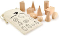 Wooden Geometric 3D Shapes