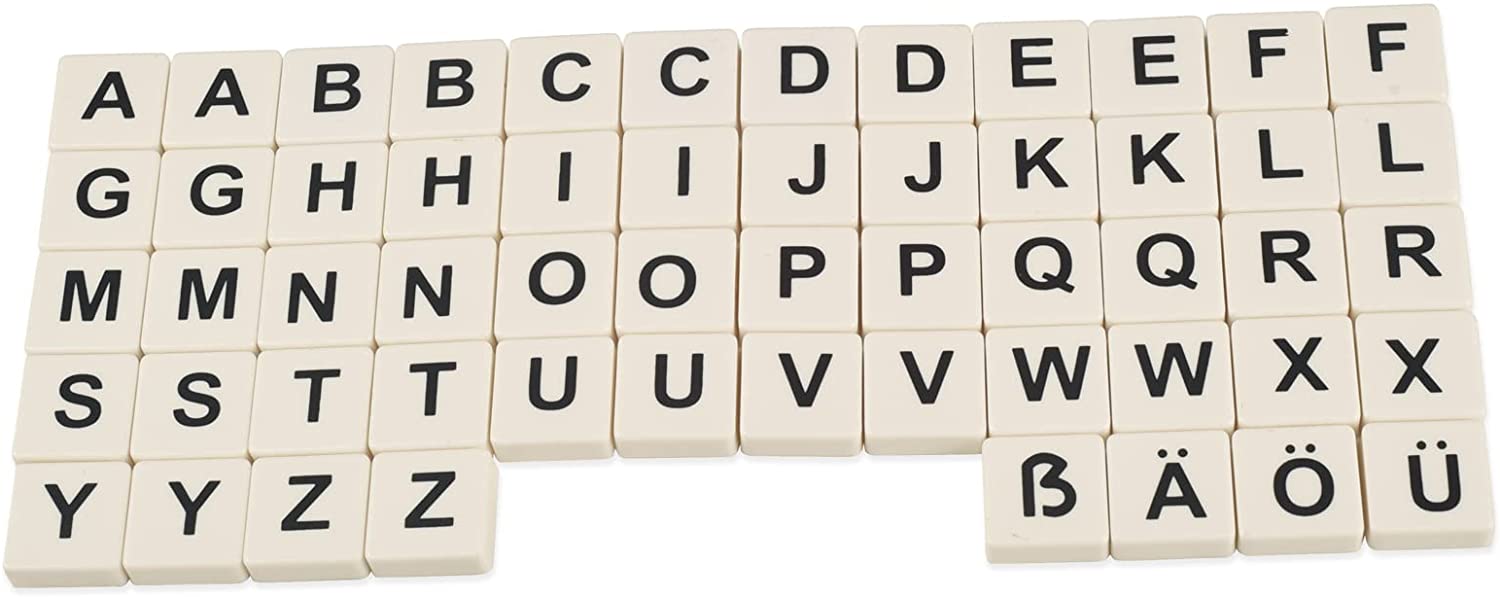 BOHS German Literacy Wiz Fun Game - 120 Words 60 Flash Cards - Preschool Language Learning Educational Toys