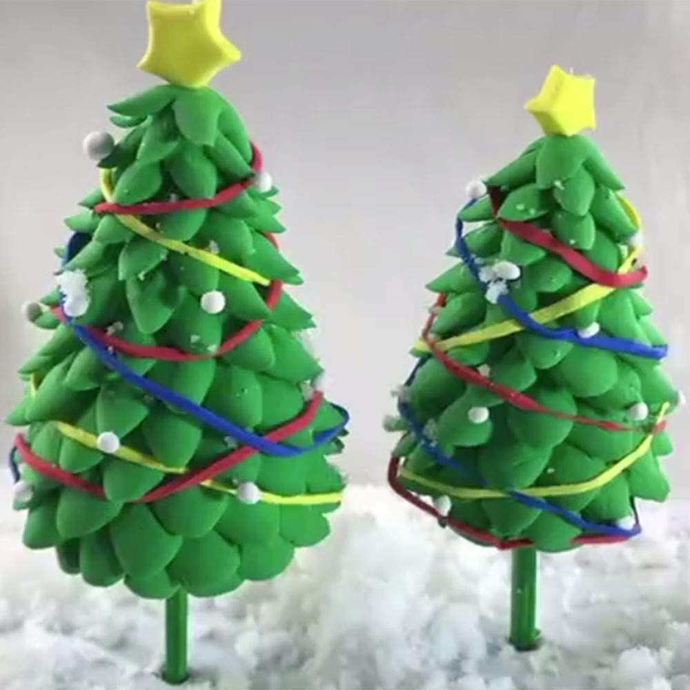 BOHS Arcilla de espuma de limo ultraligera verde, secado al aire, para artes y manualidades preescolares, 1,1 libras/500 g