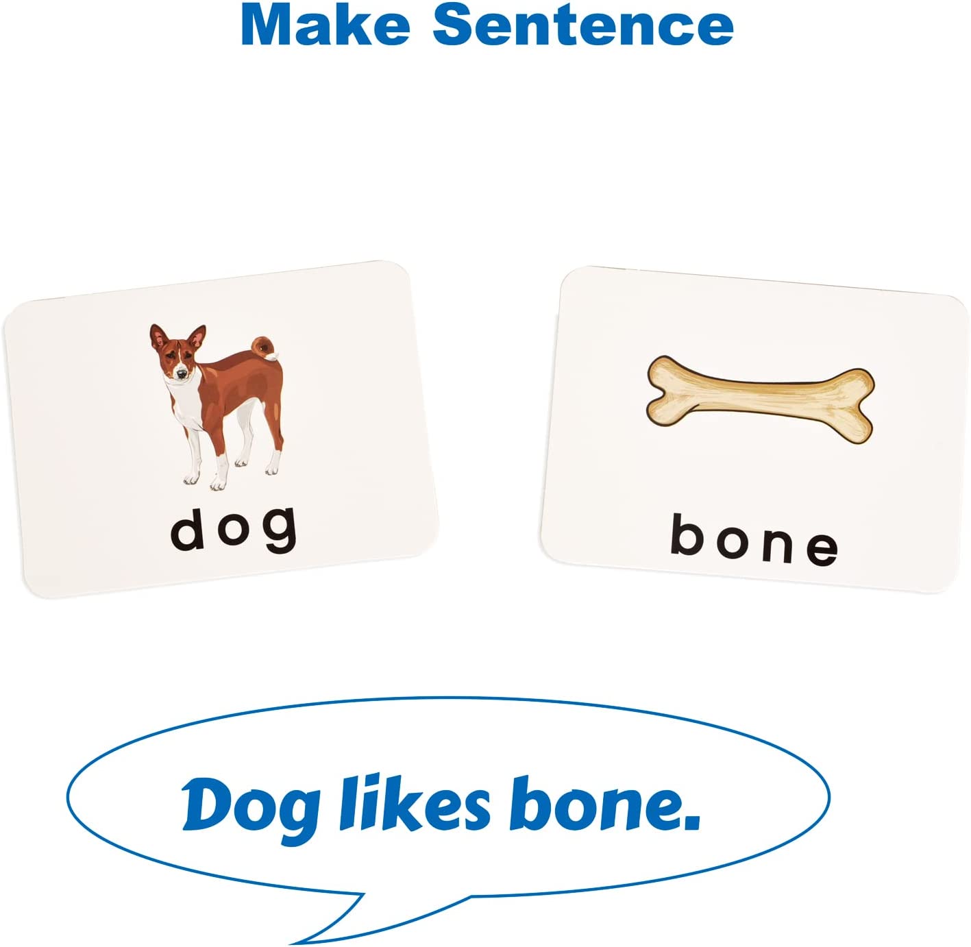 BOHS Literacy Wiz Fun Game -  Sight Words - 60 Flash Cards - Preschool Language Learning Educational Toys