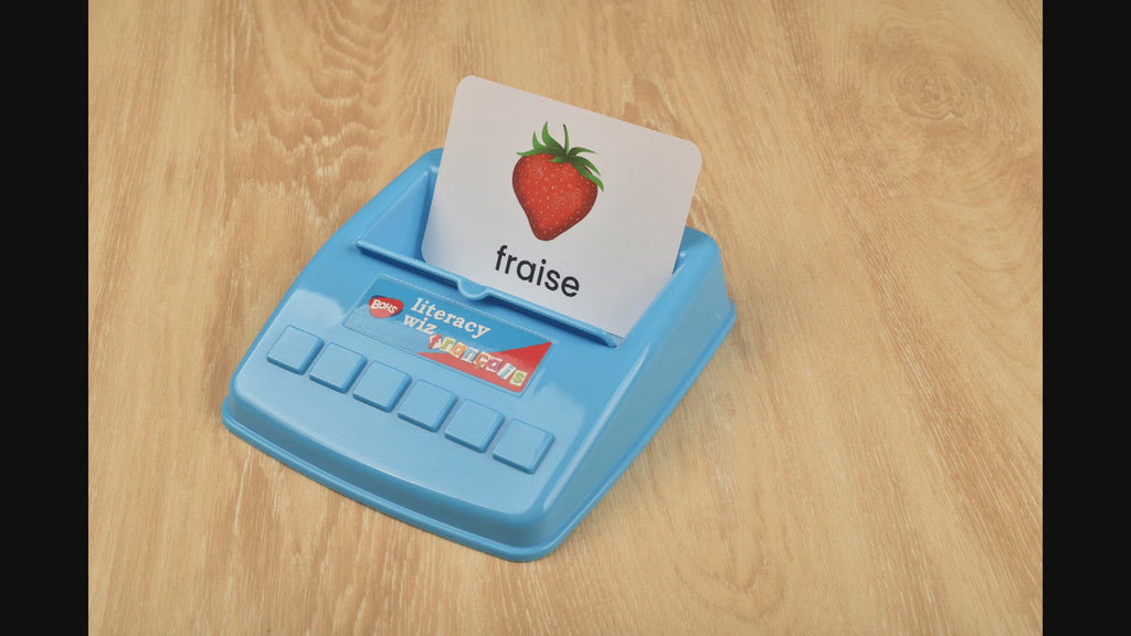 BOHS French Literacy Wiz Fun Game - Lower Case Sight Words - 60 Flash Cards - Preschool Language Learning Educational Toys…