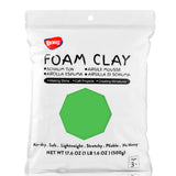 BOHS Modeling Foam Clay - Squishy,Soft, Air Dry -for School Project,Cosplay,Fake Bake, Slime Supplies-1.1 Lbs/ 500 Grams